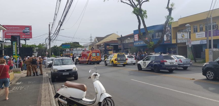 Falcão 04 e bombeiros resgatam motociclista ferido em acidente de