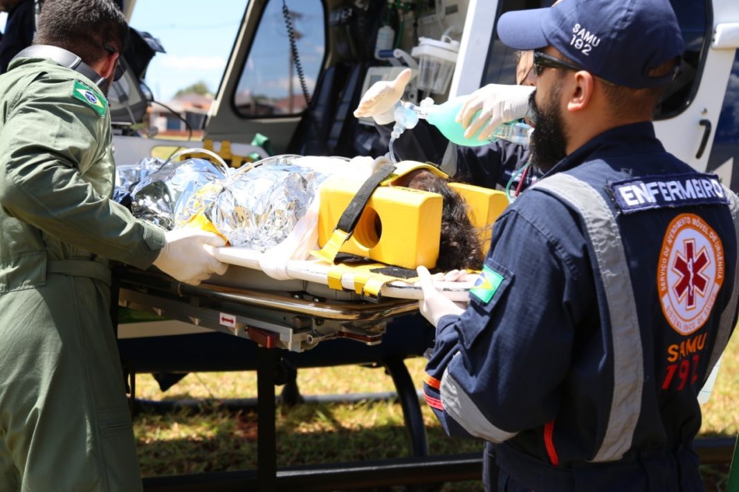 Mulher é salva pelo Samu após ter parada cardiorrespiratória em Cascavel