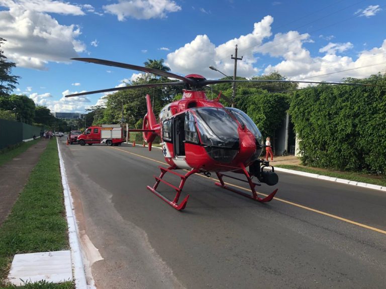 Corpo de Bombeiros é acionado para atender incêndio no HUOP em Cascavel