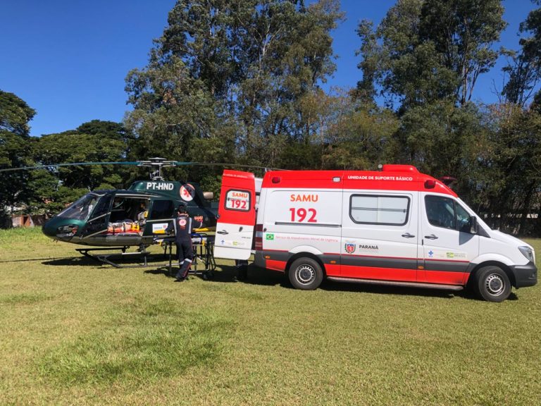 Corpo de Bombeiros é acionado para atender incêndio no HUOP em Cascavel